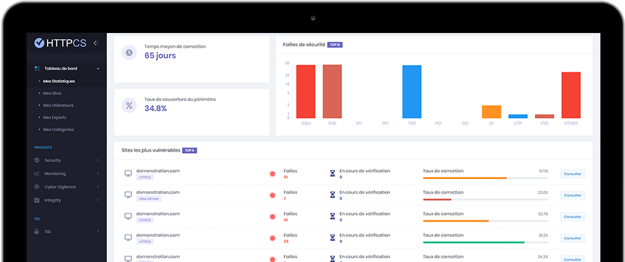 HTTPCS Scanner screenshot desktop