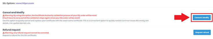 Fileauth cancel & modify