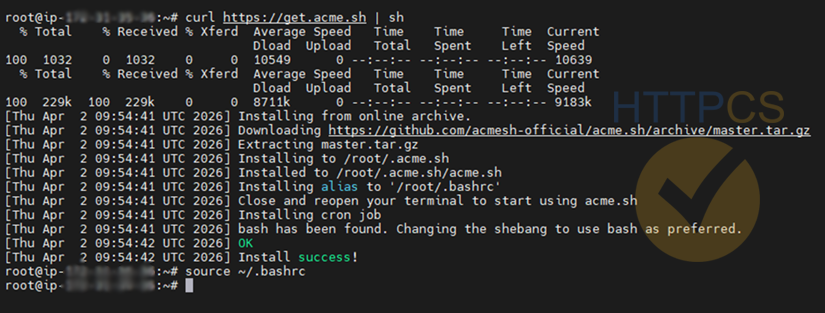 Installation d'un certificat SSL sur un serveur Apache